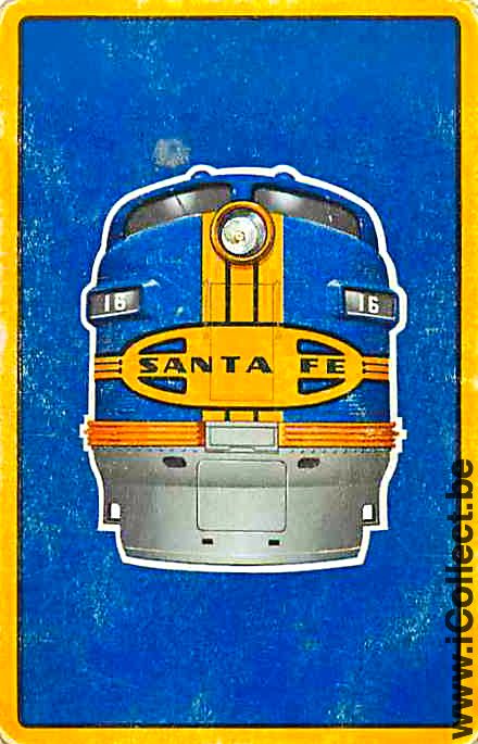 Single Playing Cards Railway Train (PS07-57F)