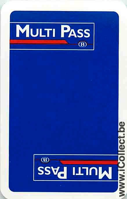 Single Swap Playing Cards Railway SNCB (PS06-51G)