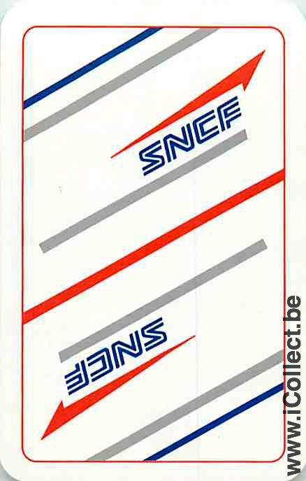 Single Playing Cards Railway SNCF (PS15-26C)