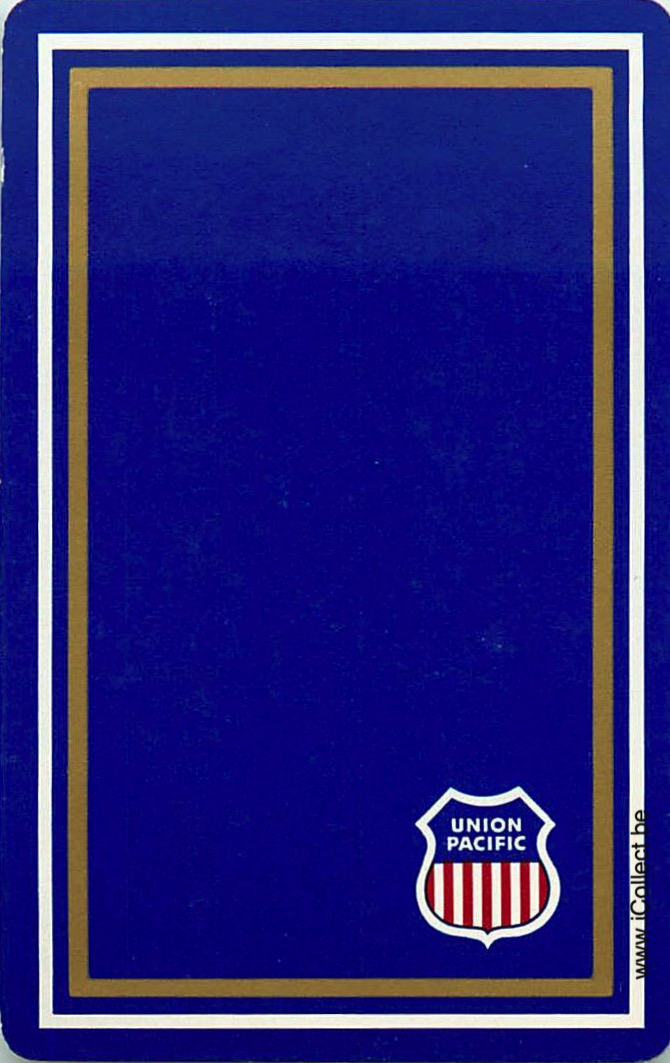 Single Swap Playing Cards Railway Union Pacific (PS03-57F) - Click Image to Close