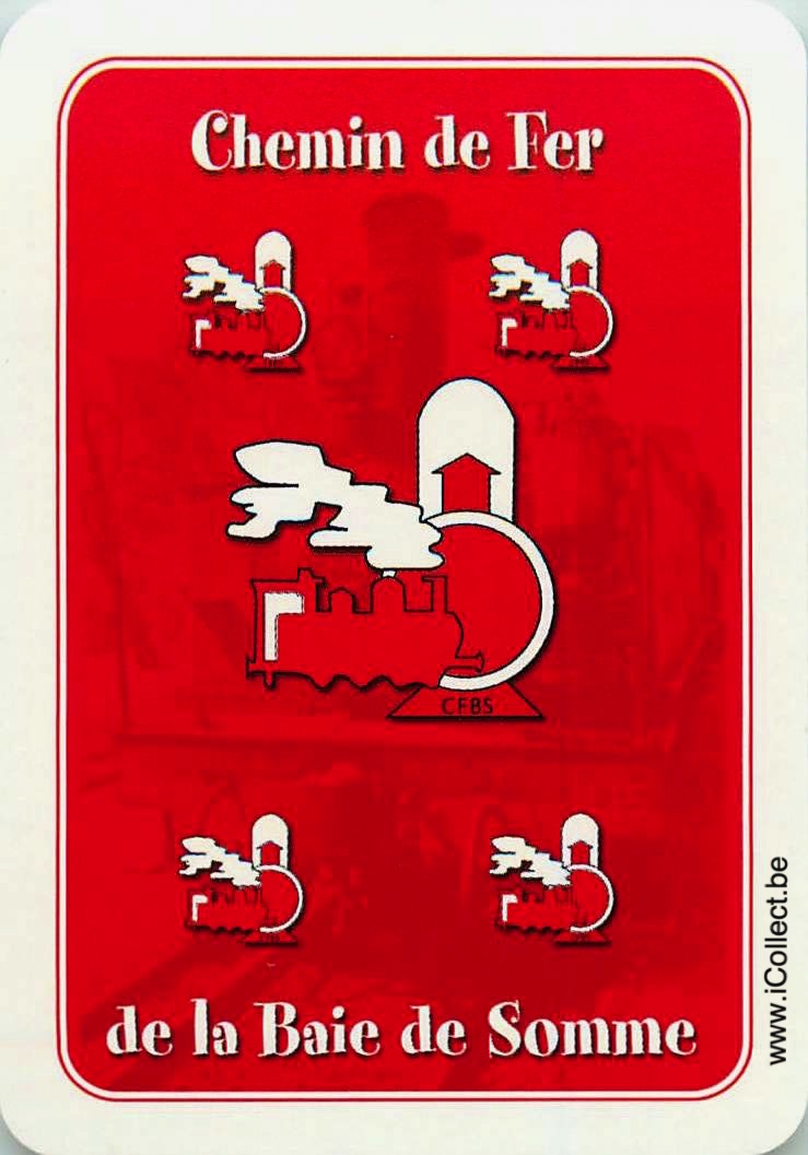 Single Swap Playing Cards Railway Baie de Somme (PS11-06B)