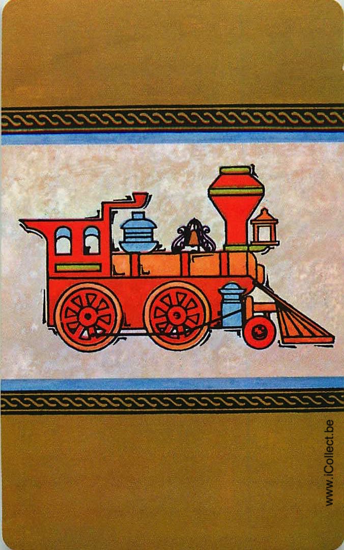 Single Swap Playing Cards Railway Train (PS11-16F) - Click Image to Close
