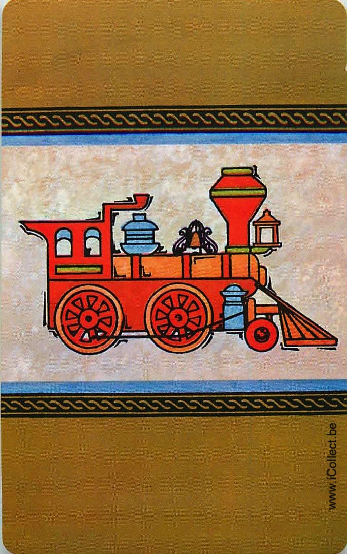 Single Swap Playing Cards Railway Train (PS11-16F)