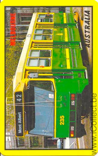 Single Playing Cards Railway Tram (PS04-14A) - Click Image to Close