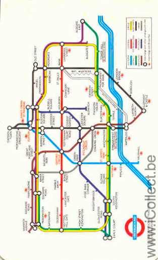 Single Swap Playing Cards Railway Subway Underground (PS09-12E) - Click Image to Close