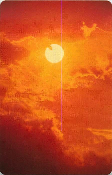 Single Playing Cards Seasons Summer Sun (PS16-46B) - Click Image to Close