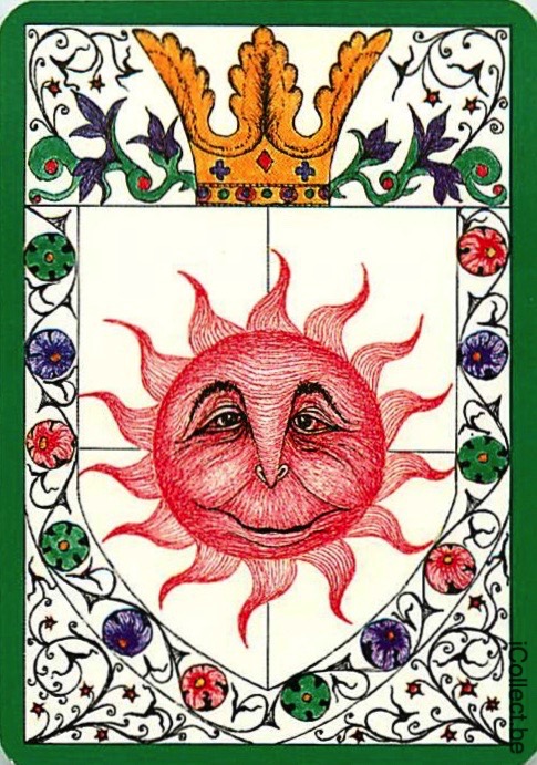 Single Swap Playing Cards Seasons Smiling Sun (PS17-20C)