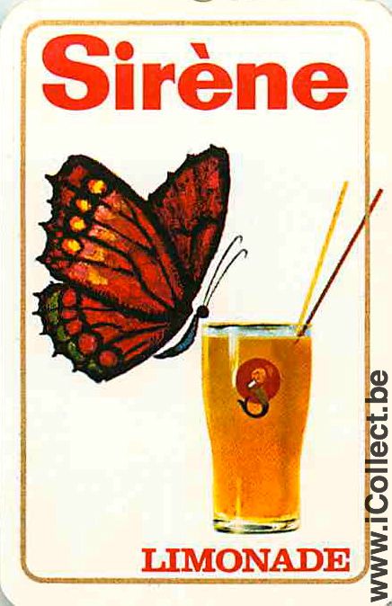 Single Swap Playing Cards Soft Drink Sirene Limonade (PS09-10I) - Click Image to Close