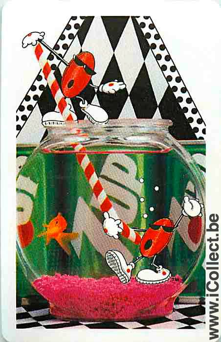 Single Swap Playing Cards Soft Drink 7Up (PS23-18B) - Click Image to Close