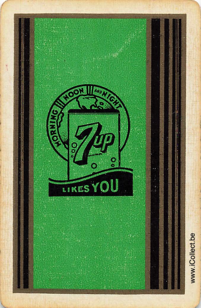 Single Swap Playing Cards Soft 7Up (PS24-23A)