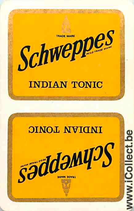 Single Swap Playing Cards Soft Drink Schweppes (PS23-34I) - Click Image to Close