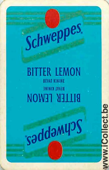 Single Swap Playing Cards Soft Schweppes (PS23-35A)