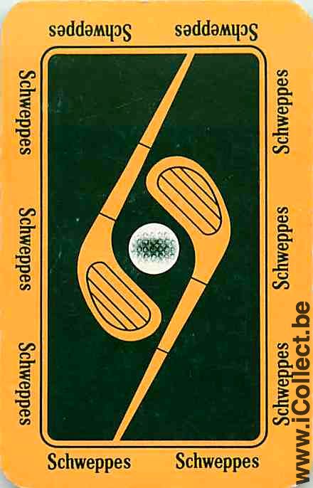 Single Swap Playing Cards Soft Schweppes (PS01-10B)