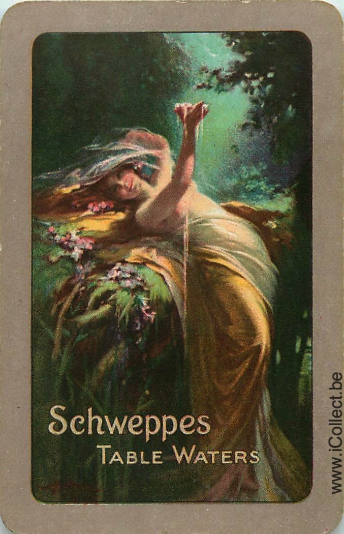 Single Swap Playing Cards Soft Schweppes (PS23-51A) - Click Image to Close