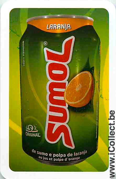 Single Playing Cards Soft Drink Sumol (PS09-13B) - Click Image to Close