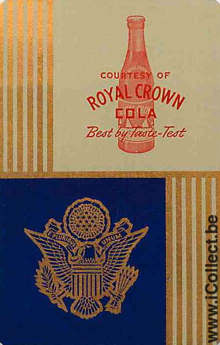 Single Swap Playing Cards Soft Royal Crown Cola (PS23-13F)