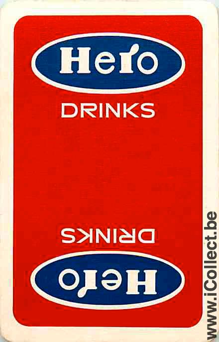 Single Swap Playing Cards Soft Hero Drinks (PS09-14G)