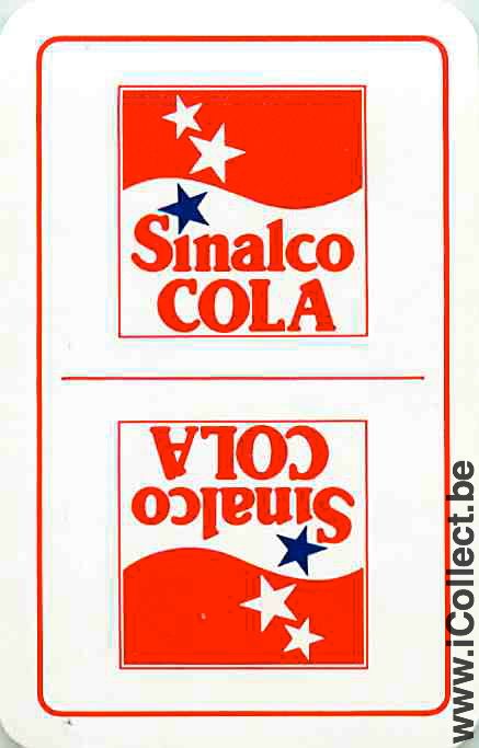 Single Swap Playing Cards Soft Drink Sinalco (PS09-14I)