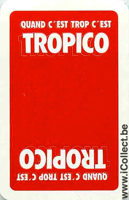 Single Swap Playing Cards Soft Drink Tropico (PS23-55C) - Click Image to Close