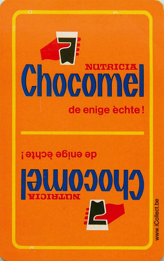 Single Swap Playing Cards Soft Chocomel Nutricia (PS02-32C)