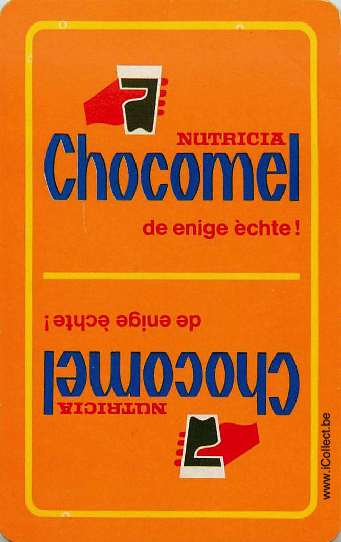 Single Swap Playing Cards Soft Chocomel Nutricia (PS02-32C) - Click Image to Close