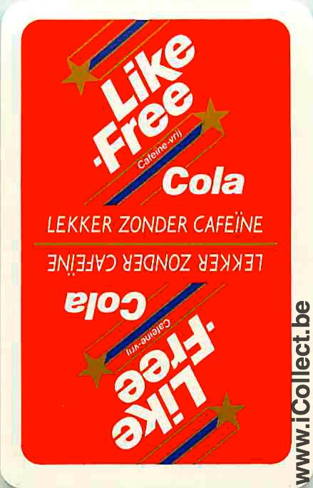 Single Swap Playing Cards Soft Drink Like Free Cola (PS09-16A)
