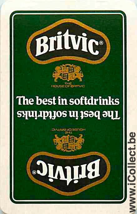 Single Swap Playing Cards Soft Drink Britvic (PS09-16G)