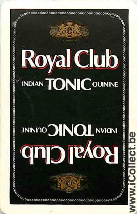 Single Swap Playing Cards Soft Royal Club Tonic (PS23-56I) - Click Image to Close