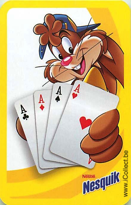 Single Swap Playing Cards Nesquik Nestle (PS19-06H)