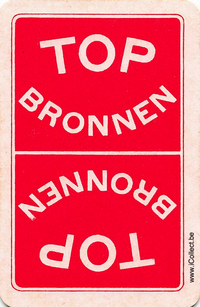 Single Swap Playing Cards Soft Top Bronnen (PS24-28B)
