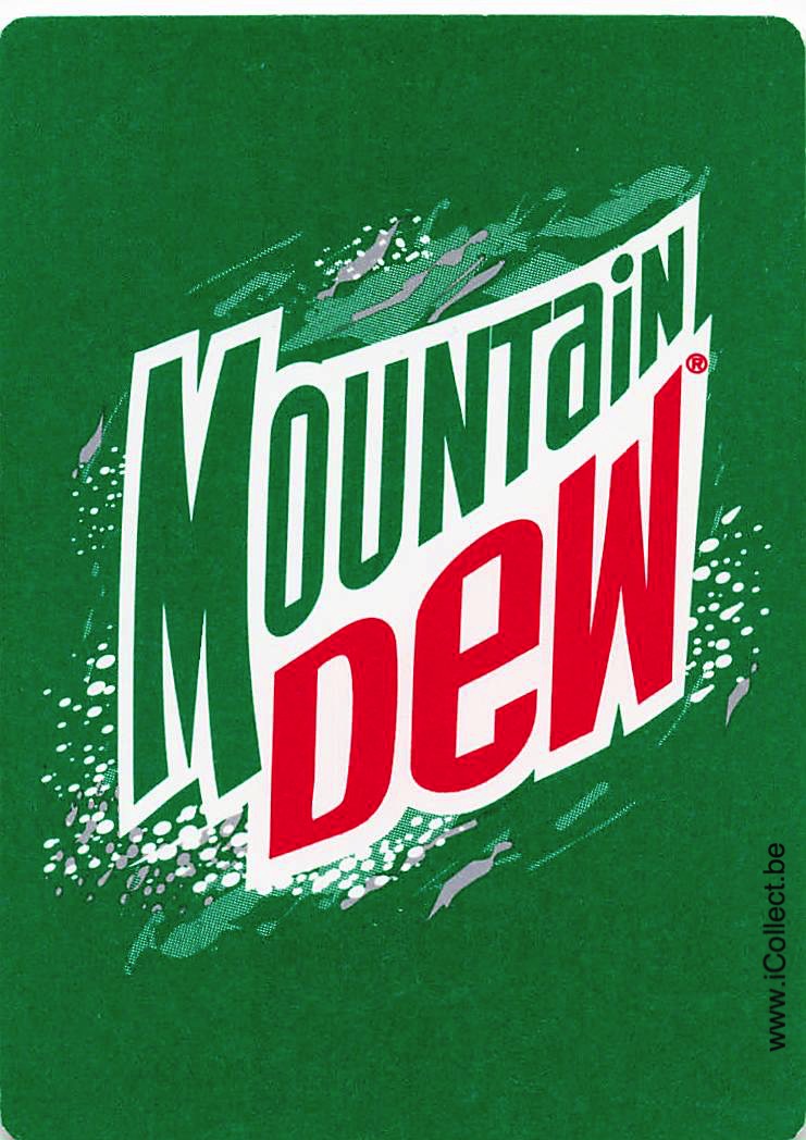 Single Swap Playing Cards Soft Mountain Dew (PS24-10F) - Click Image to Close