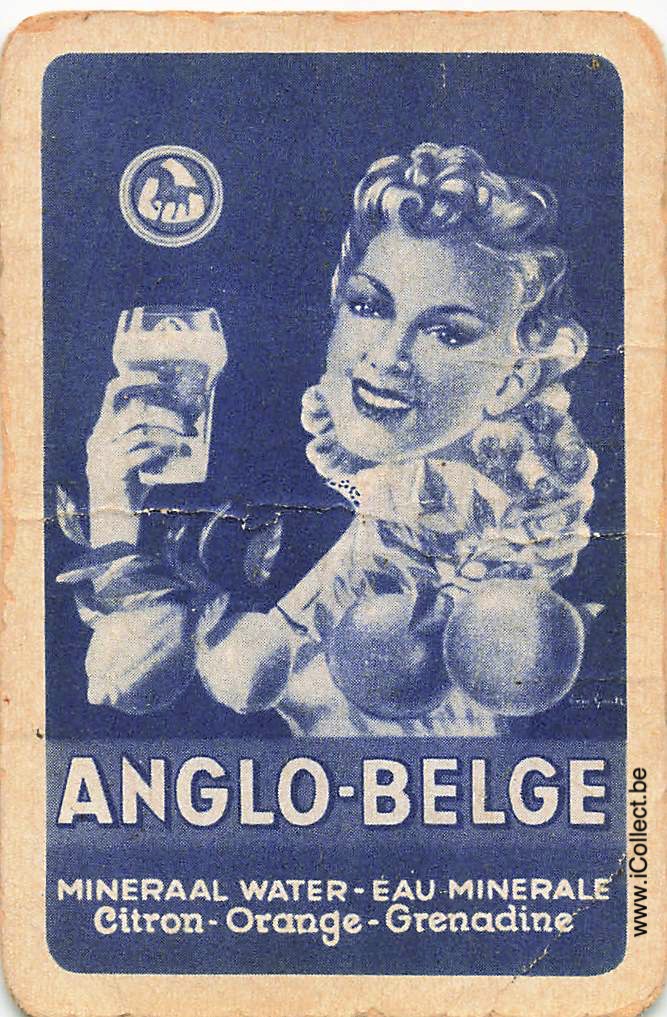 Single Swap Playing Cards Soft Anglo Belge (PS24-28I) - Click Image to Close