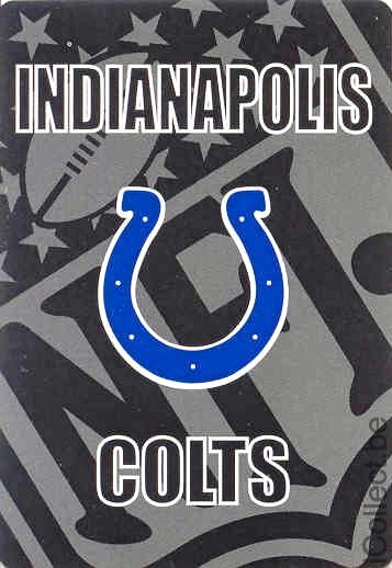 Single Swap Playing Cards Sport NFL Indianapolis Colts (PS01-41G - Click Image to Close