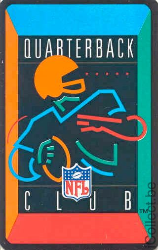 Single Swap Playing Cards NFL Quarterback Club (PS01-47H) - Click Image to Close