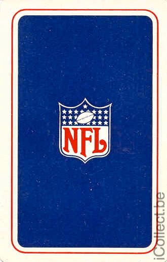 Single Swap Playing Cards Sport NFL - Logo (PS02-3A)