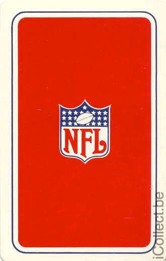 Single Swap Playing cards Sport NFL - Logo (PS02-03H) - Click Image to Close