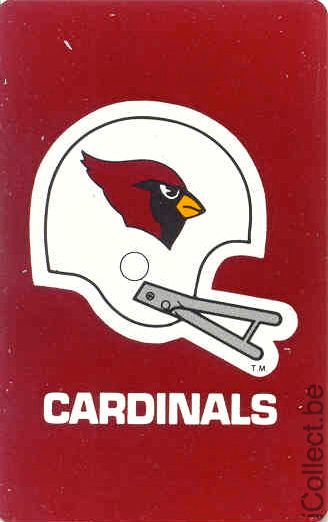 Single Swap Playing Cards Sport NFL Arizona Cardinals (PS02-13I)