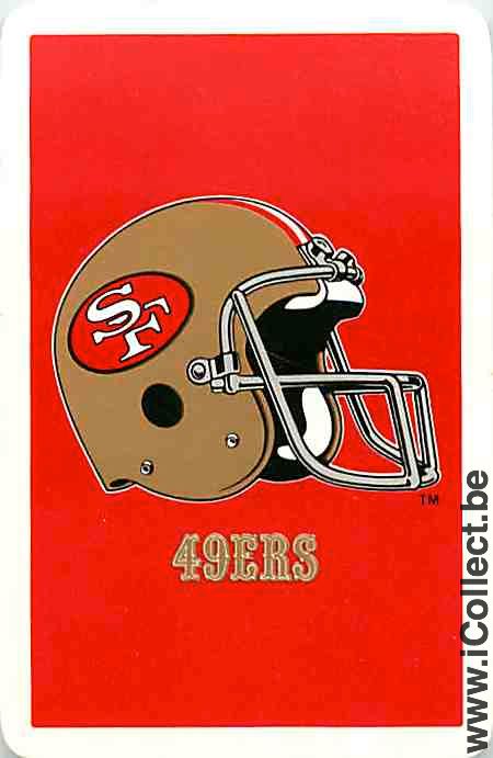 Single Swap Playing Cards NFL - San Francisco 49ers (PS02-58C)