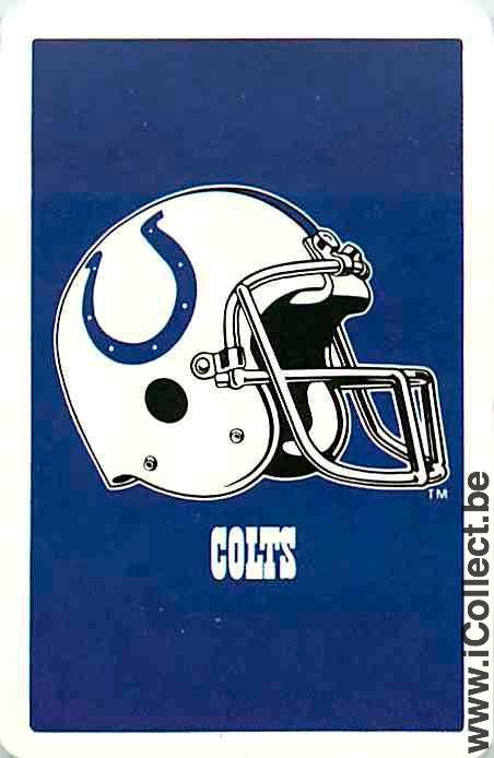 Single Playing Cards Sport NFL - Indiapolis Colt (PS02-59A)