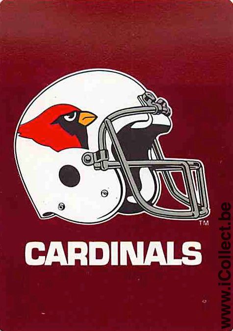 Single Playing Cards Sport NFL - Arizona Cardinals (PS02-59E)