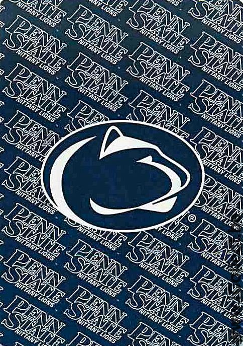 Single playing Cards College Football - Penn State (PS03-60G)