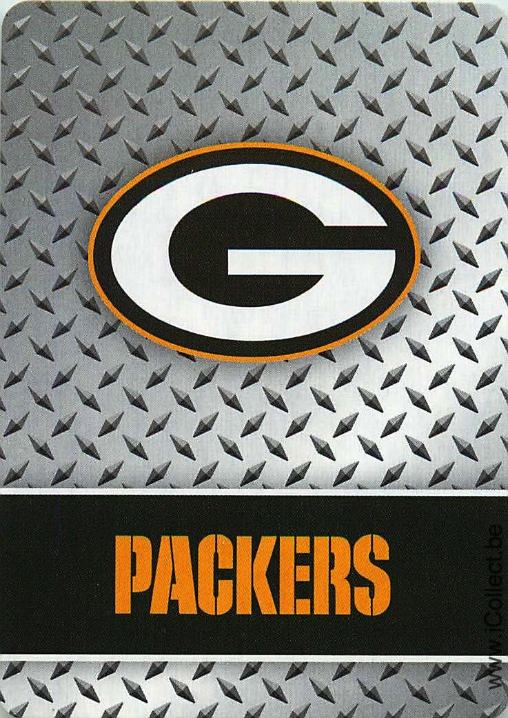 Single Playing Cards Sport NFL Green Bay Packers (PS02-01H)