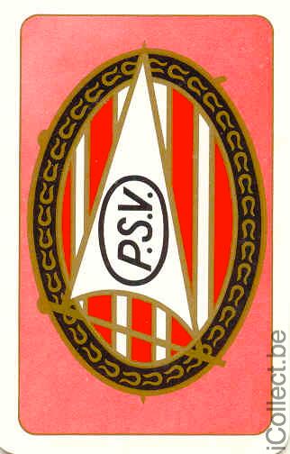 Single Playing Cards Football PSV Eidhoven (PS03-02H) - Click Image to Close