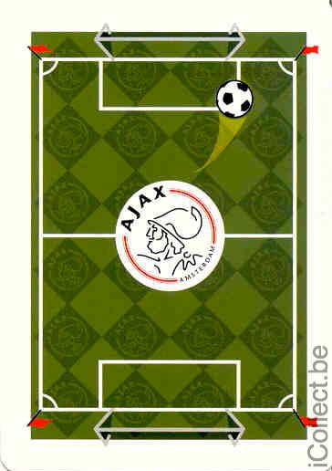 Single Swap Playing Cards Football Ajax Amsterdam (PS03-03H) - Click Image to Close