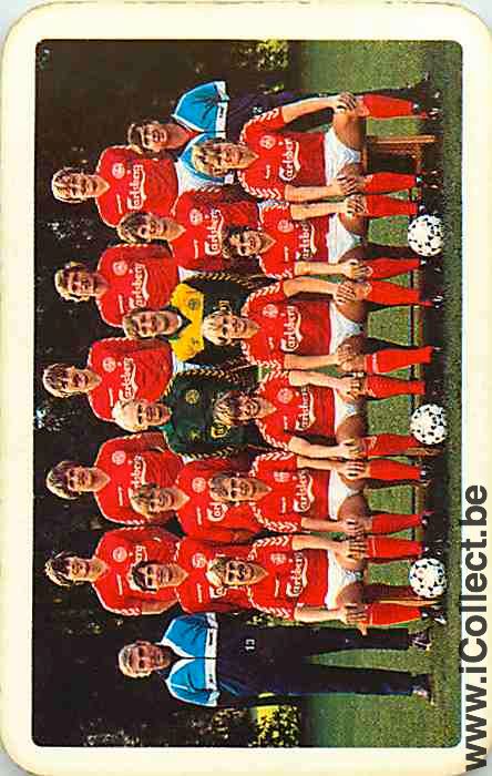 Single Playing Cards Football Liverpool 94-95 (PS05-49A) - Click Image to Close