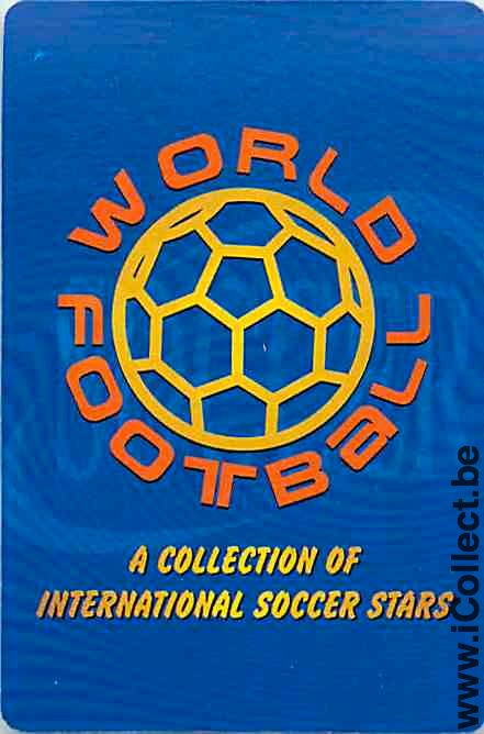 Single Playing Cards World Star Football (PS06-43C)