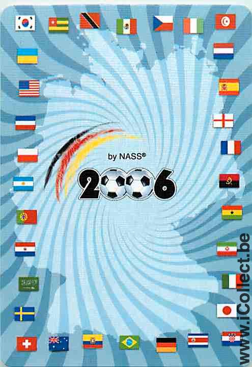 Single Playing Cards FIFA World Cup Germany 2006 (PS07-03A) - Click Image to Close