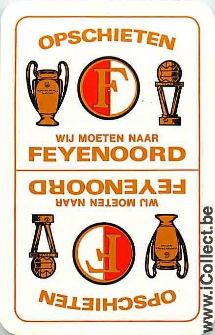Single Playing Cards Sport Feyenoord (PS01-30I) - Click Image to Close