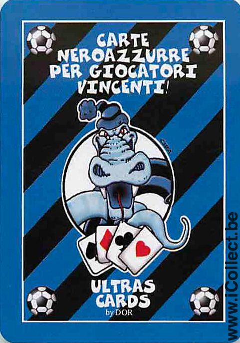 Single Swap Playing Cards Sport Football Ultras (PS03-10I) - Click Image to Close