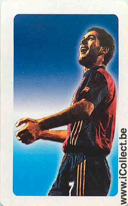 Single Playing Cards Sport Football Spanish Player (PS14-43H) - Click Image to Close
